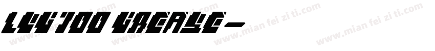 LCG100 Grease字体转换